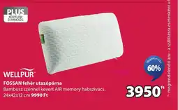 JYSK WELLPUR FOSSAN utazpárna ajánlat