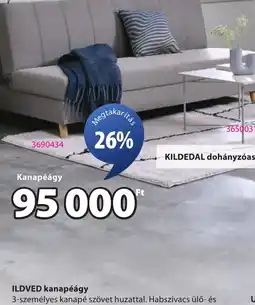 JYSK ILDVED kanapéágy ajánlat