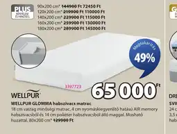 JYSK WELLPUR GLOMMA habszivacs matrac ajánlat