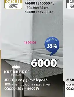 JYSK KRONBORG JETTE gumis lepedő ajánlat