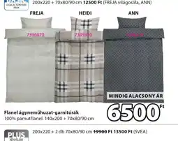JYSK Flanel ágyneműhuzat-garnitúra ajánlat