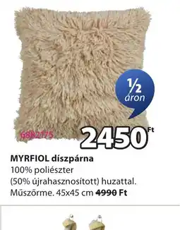 JYSK MYRFIOL díszpárna ajánlat