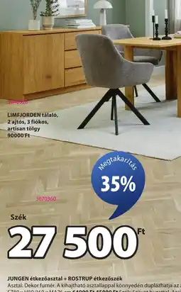 JYSK JUNGEN étkezőasztal ajánlat