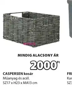 JYSK CASPERSEN kosár ajánlat