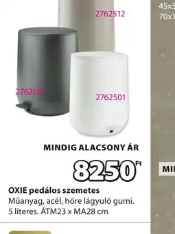 JYSK OXIE pedálos szemetes ajánlat