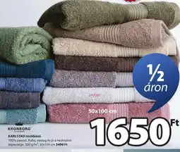 JYSK KRONBORG KARLSTAD törülköző ajánlat