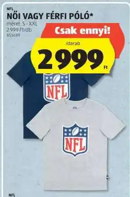 ALDI NŐI VAGY FÉRFI PÓLÓ ajánlat