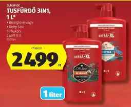 ALDI Old Spice Tusfürdő 3IN1, 1L ajánlat