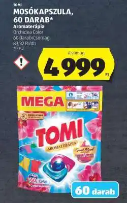 ALDI TOMI MOSÓKAPSZULA, 60 DARAB ajánlat