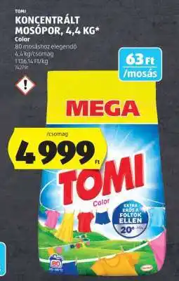 ALDI TOMI Koncentrált Mosópor, 4,4 kg ajánlat