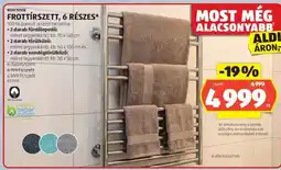 ALDI Frottír szett, 6 részes ajánlat