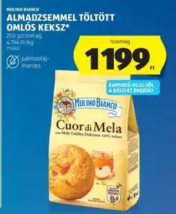 ALDI Mulino Bianco Almadzsemmel Töltött Omlós Keksz ajánlat