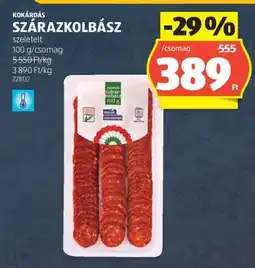 ALDI KOKÁRDÁS SZÁRAZKOLBÁSZ ajánlat