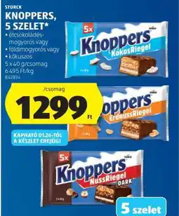 ALDI KNOPPERS, 5 SZELET ajánlat