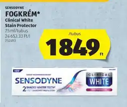 ALDI SENSODYNE FOGKRÉM Clinical White Stain Protector ajánlat