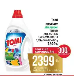 Coop TOMI MOSÓSZER ajánlat