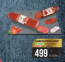 Coop Família Harmónia szalámi ajánlat