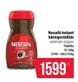 Coop Nescafé instant kávéspecialitás ajánlat