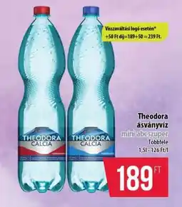 Coop THEODORA Ásványvíz ajánlat