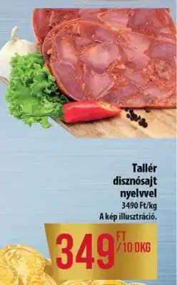 Coop Tallér disznósajt nyelvvel ajánlat
