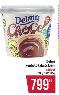 Coop DELMA KENHETŐ KAKAÓS KRÉM ajánlat