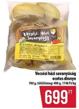 Coop Vecsési házi savanyúság ecetes dinnye ajánlat