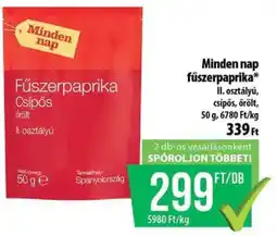 Coop Minden nap fűszerpaprika ajánlat