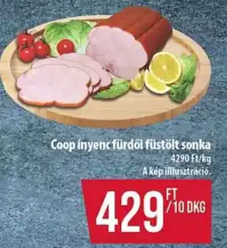 Coop Coop ínyenc fürdői füstölt sonka ajánlat