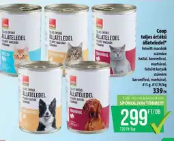 Coop Coop teljes értékű állateledel ajánlat