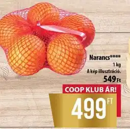 Coop Narancs ajánlat