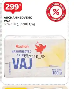 Auchan AUCHAN KEDVENC VAJ ajánlat