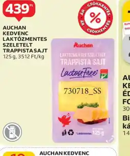 Auchan AUCHAN LAKTZMENTES TRAPPISTA SAJT ajánlat