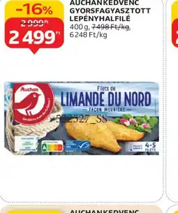 Auchan AUCHAN KEDVENC LEPÉNYHALFILÉ ajánlat