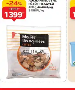 Auchan AUCHAN KEDVENC FŐZÖTT KAGYL ajánlat