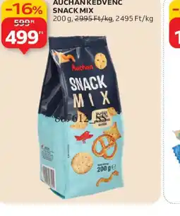 Auchan AUCHAN KEDVENC SNACK MIX ajánlat