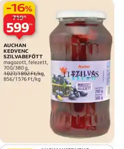 Auchan AUCHAN KEDVENC SZILVABEFŐTT ajánlat