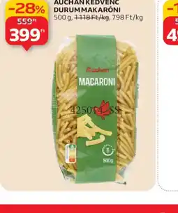 Auchan AUCHAN KEDVENC DURUMMAKARNI ajánlat