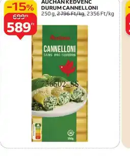 Auchan AUCHAN DURUM CANNELLONI ajánlat