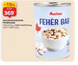 Auchan AUCHAN FEHÉR BAB ajánlat