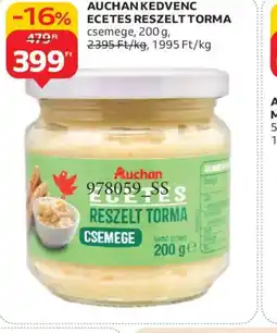 Auchan AUCHAN KEDVENC ECETES RESZELT TORMA ajánlat