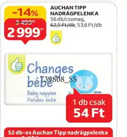 Auchan AUCHAN TIPP NADRÁGPELENKA ajánlat