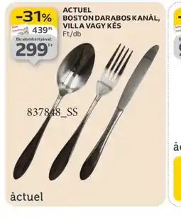 Auchan ACTUEL BOSTON KANÁL, VILLA VAGY KÉS ajánlat