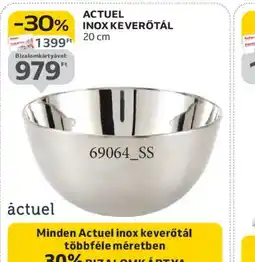 Auchan ACTUEL INOX KEVERŐTÁL ajánlat