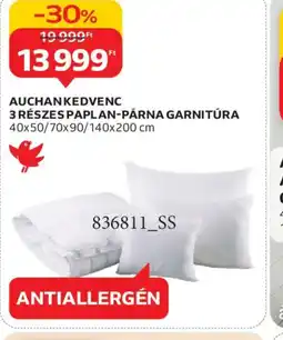 Auchan AUCHAN PAPLAN-PÁRNA GARNITÚRA ajánlat