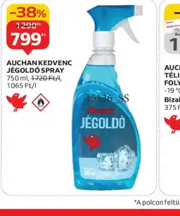 Auchan AUCHAN KEDVENC JÉGOLD SPRAY ajánlat