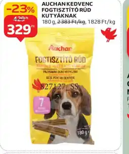 Auchan AUCHAN FOGTISZTÍT RÚD KUTYÁKNAK ajánlat