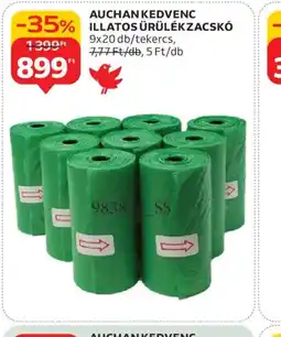 Auchan AUCHAN ILLATOS ÜRÜLÉKZACSK ajánlat