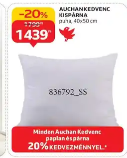 Auchan AUCHANKEDVENC KISPÁRNA ajánlat