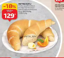 Auchan RETRO KIFLI ajánlat