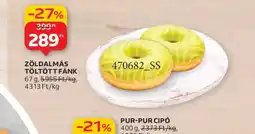 Auchan ZÖLDALMÁS TÖLTÖTT FÁNK ajánlat